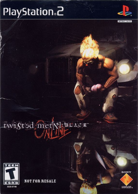 Twisted Metal: Black & Twisted Metal: Black Online box art for Playstation 2